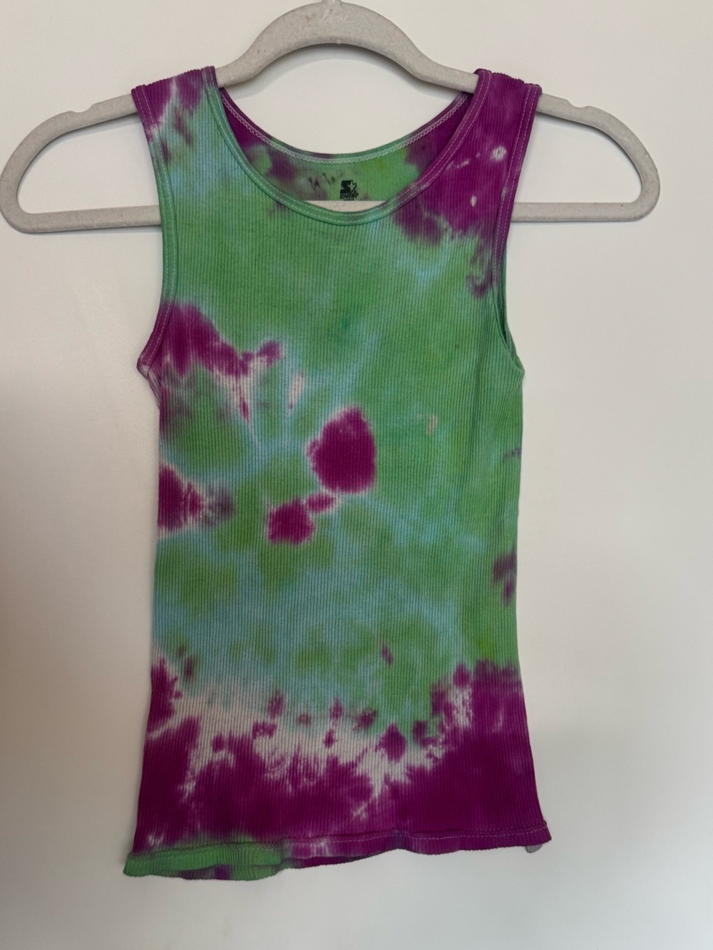 100% cotton Tie dye vacay tank